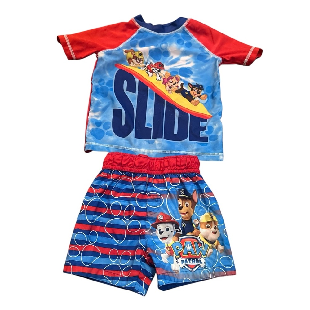 Nickelodeon Paw Patrol Swim Suit Set Size 2T